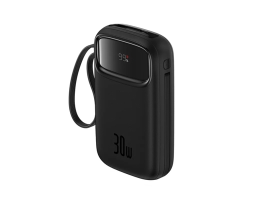 Sạc Dự Phòng Qpow 2 Digital Display 10000mAh 30W Màu Trắng Baseus ảnh 2