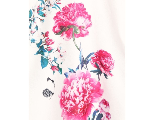 Áo Dài Gấm Trắng AD14-TMD F2 Fashion & Freedom ảnh 2