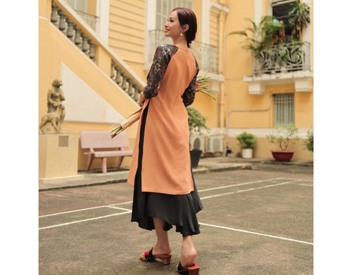 Chân Váy Lụa Đen VAD06-ĐEN F2 Fashion & Freedom ảnh 0