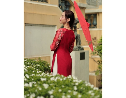 Chân Váy Lụa Trắng VAD06-T F2 Fashion & Freedom ảnh 1