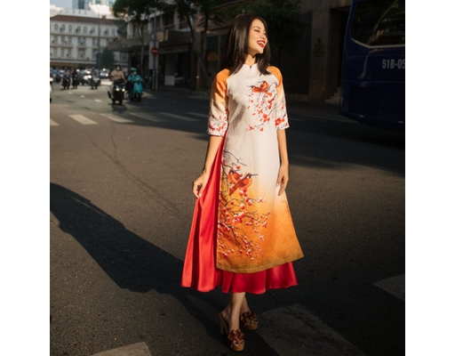 Chân Váy Lụa Đỏ VAD06 F2 Fashion & Freedom ảnh 0