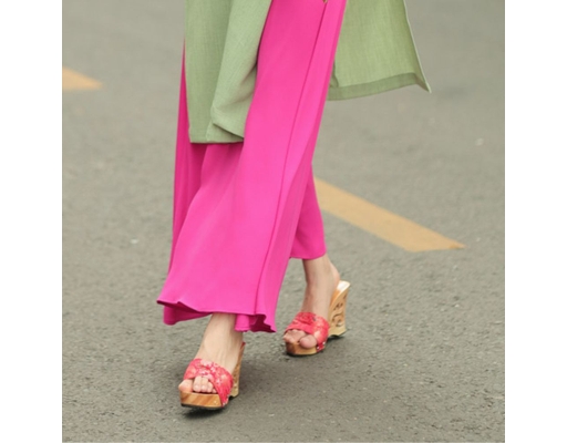 Chân Váy Lụa Hồng VAD06-HS F2 Fashion & Freedom ảnh 2