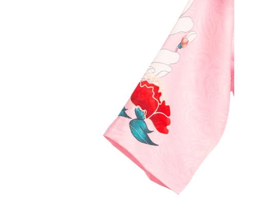 Áo Dài Gấm Hồng AD14-HHTD F2 Fashion & Freedom ảnh 3