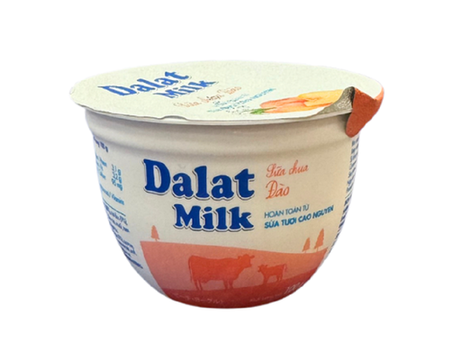 Sữa Chua Ăn Vị Đào 100g Dalatmilk ảnh 0