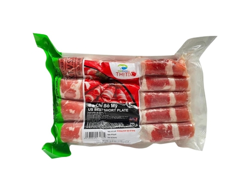 Ba Chỉ Bò Mỹ Đông Lạnh 300g Hoàng Lê ảnh 0