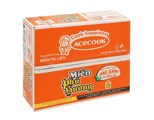 Thùng 24 Gói Miến Phú Hương Vị Lẩu Thái Tôm Gói 60g ACECOOK ảnh 0