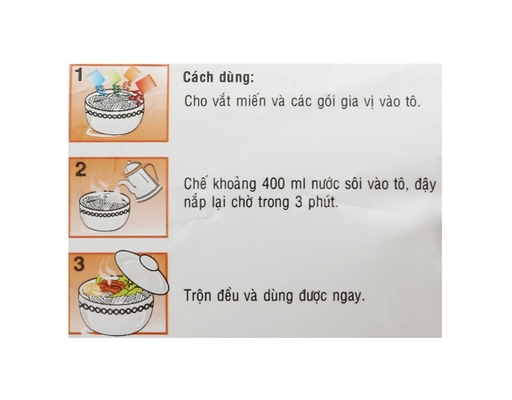 Thùng 24 Gói Miến Phú Hương Vị Lẩu Thái Tôm Gói 60g ACECOOK ảnh 3