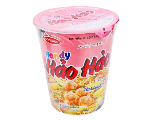 Thùng 24 Ly Mì Handy Hảo Hảo Tôm Chua Cay 67g - 02934037 ACECOOK ảnh 1