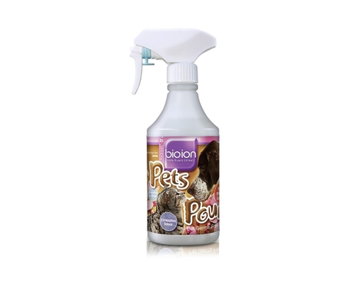 Chai Xịt Khử Mùi Và Sạch Khuẩn Pets Pounce Hương Sakura Cho Mèo 500ml Bioion ảnh 0