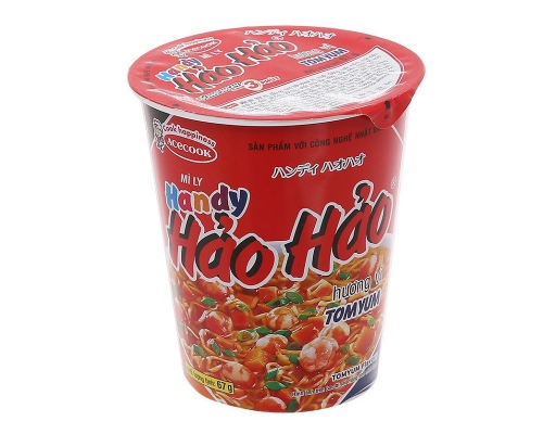 Thùng 24 Ly Mì Handy Hảo Hảo Vị Tomyum 67g - 08495433 ACECOOK ảnh 1
