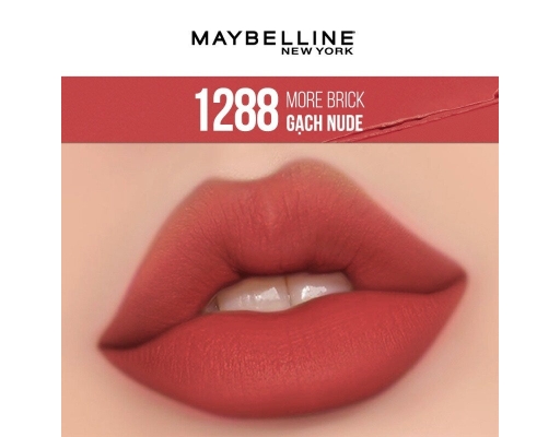 Son Thỏi Color Sensational Ultimatte Màu Gạch Nude - 1288 More Brick 1.7g MAYBELLINE ảnh 1