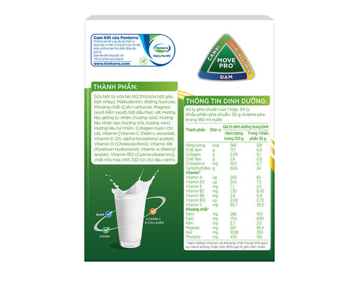 Thực phẩm bổ sung  ANLENE Hương Vani 1.2kg Anlene ảnh 2