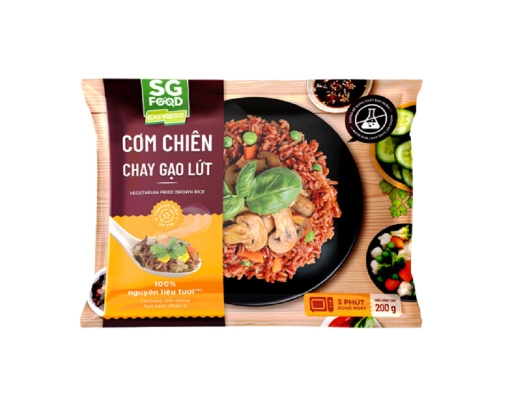 Cơm Chiên Chay Gạo Lứt 200g Sài Gòn Food ảnh 0