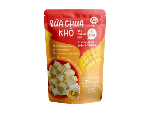 Sữa Chua Khô Sấy Vị Xoài 40g MycoSpring ảnh 0