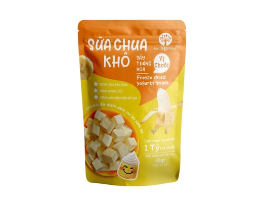 Sữa Chua Khô Sấy Vị Chuối 40g MycoSpring ảnh 0