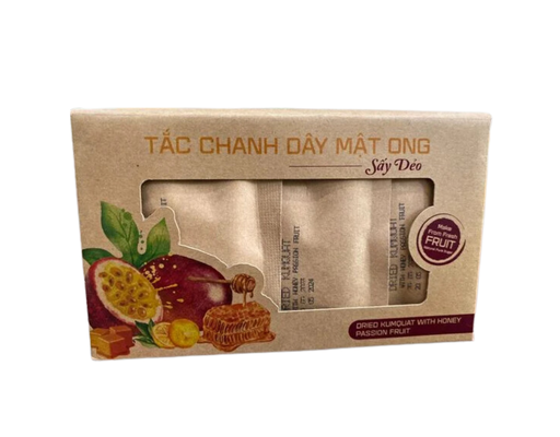 Tắc Chanh Dây Mật Ong Sấy Dẻo 85g 123Farm ảnh 0