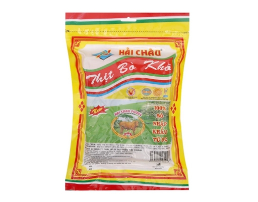Thịt Khô Bò Miếng 100g Hải Châu ảnh 1