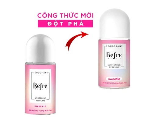 Lăn Khử Mùi Hương Nước Hoa Ngọt Ngào Deodorant Whitening Perfume - Sweetie 40ml Refre ảnh 4