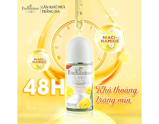Lăn Khử Mùi Trắng Da Hương Nước Hoa Charming 50ml Enchanteur ảnh 2