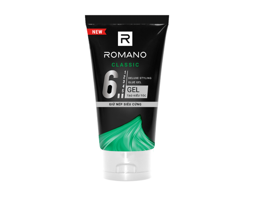 Gel Giữ Cứng Tóc Classic 150g ROMANO ảnh 0