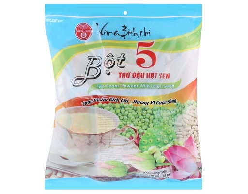 Bột 5 Thứ Đậu Hạt Sen 350g Bích Chi ảnh 0