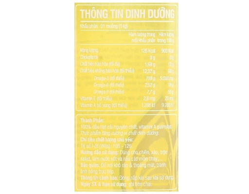 Dầu Hạt Cải 1L Simply ảnh 2