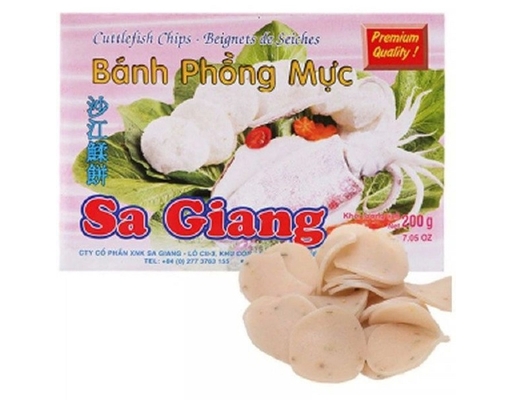 Bánh Phồng Mực 200g Sa Giang ảnh 1