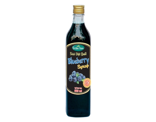 Siro Hương Việt Quất 520ml Golden Farm ảnh 0