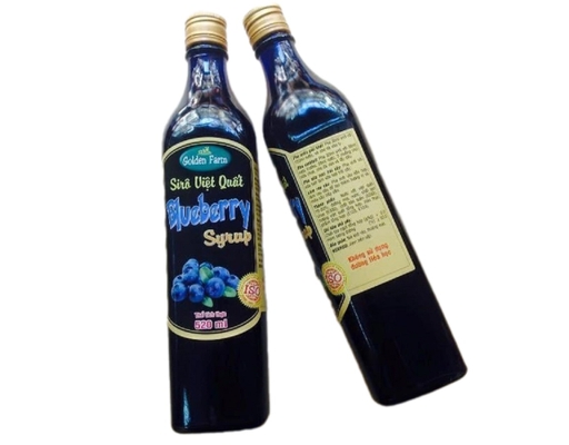 Siro Hương Việt Quất 520ml Golden Farm ảnh 1
