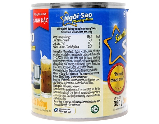 Sữa Đặc Vinamilk Ngôi Sao Phương Nam Xanh Biển Lon 380g Vinamilk ảnh 1