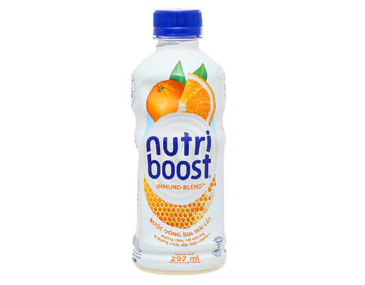 Nước Trái Cây Sữa Cam 297ml Nutriboost ảnh 0