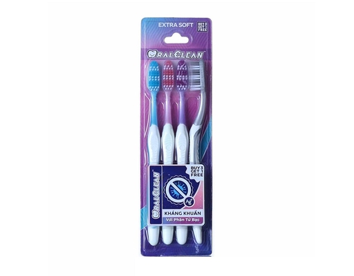 Bàn Chải Răng Lông Tơ Sensitive Extra Soft OralClean ảnh 0