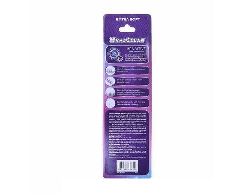 Bàn Chải Răng Lông Tơ Sensitive Extra Soft OralClean ảnh 1