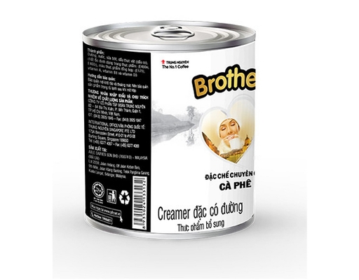 Sữa Đặc Brothers Trung Nguyên Lon 390g Trung Nguyên ảnh 1