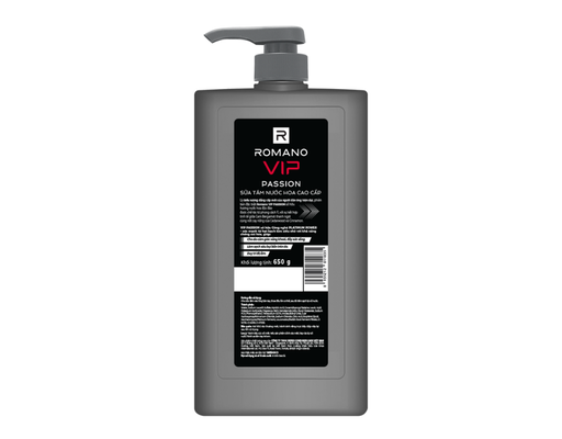 Sữa Tắm Romano Vip Passion 650g