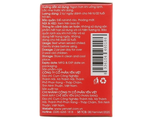 Tổ Yến Chưng Sẵn Cho Trẻ Em 65ml Yến Việt ảnh 7