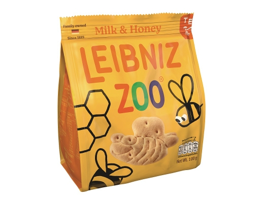 Bánh Quy Sữa Mật Ong Hình Thú Zoo 100g Leibniz ảnh 0