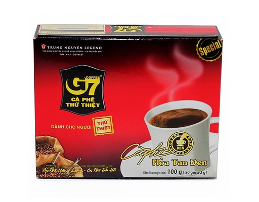 Cà Phê Đen Hòa Tan G7 50 x 2g Trung Nguyên ảnh 0