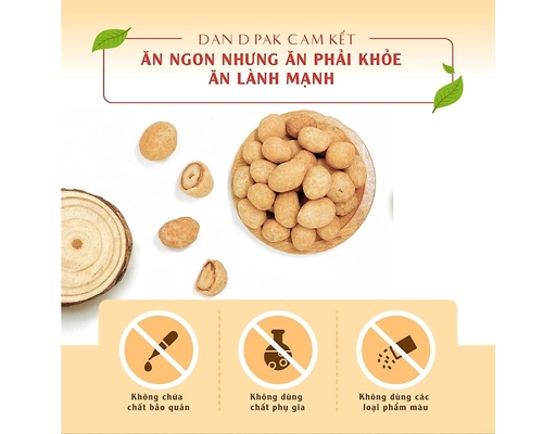 Đậu Phộng Cốt Dừa Dan-D Pak 1kg