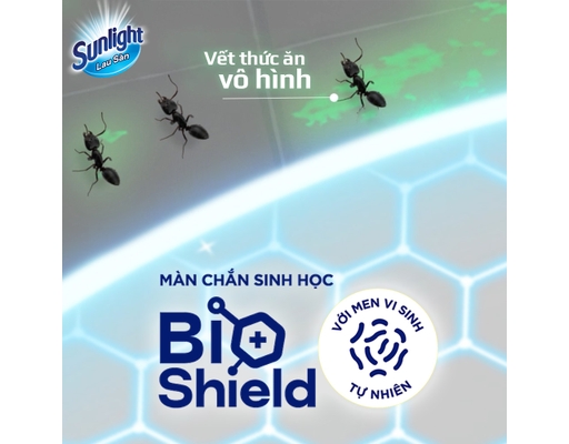 Nước Lau Sàn Chanh Yuzu & Sả Ngăn Côn Trùng 3.6kg Sunlight ảnh 3