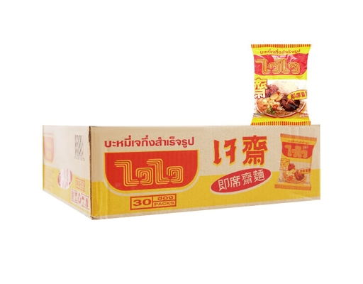 Thùng 30 Gói Mì Chay Thái Wai Wai Gói 60g WaiWai ảnh 0