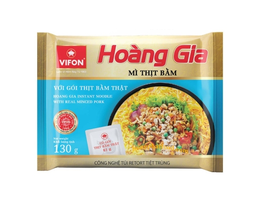Thùng 18 Gói Mì Vifon Hoàng Gia Vị Thịt Bằm Gói 130g Hoàng Gia ảnh 0