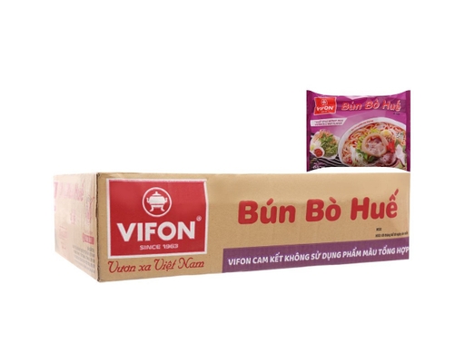 Thùng 30 Gói Bún Bò Huế Vifon Gói 65g Vifon ảnh 0