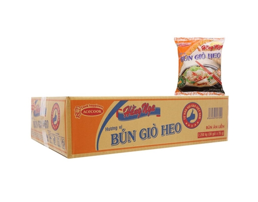 Thùng 30 Gói Bún Giò Heo Ăn Liền Hằng Nga Gói 75g Hằng Nga ảnh 0