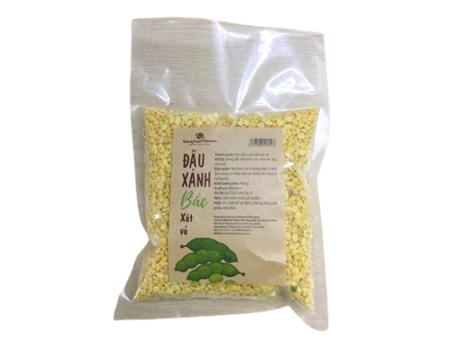 Đậu Xanh Bắc Xát Vỏ 400g Thực Phẩm Lý Tưởng ảnh 0