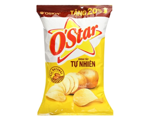 Snack Vị Khoai Tây Tự Nhiên 90g O'Star ảnh 0