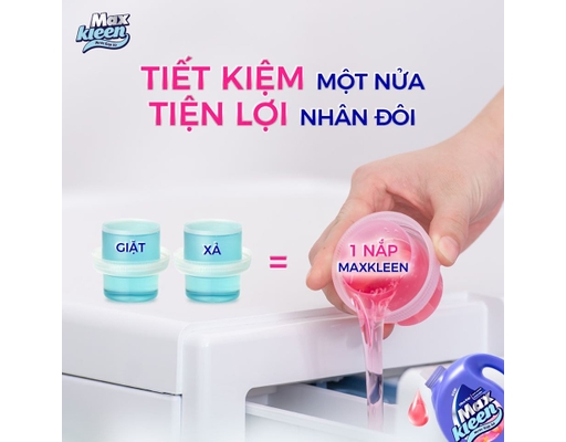 Nước Giặt Xả Hương Vườn Sớm Mai 3.8kg MaxKleen ảnh 5