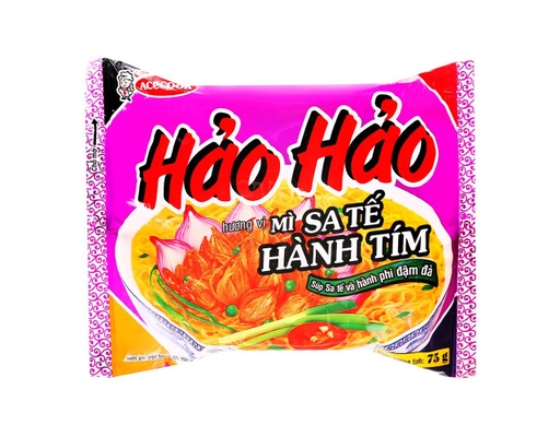 Thùng 30 Gói Mì Hảo Hảo Vị Sate Hành Tím Gói 75g ACECOOK ảnh 6