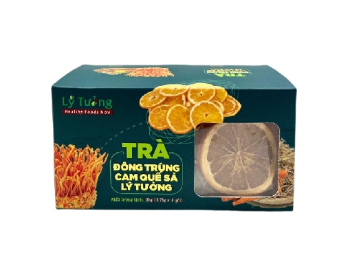 Trà Đông Trùng Cam Quế Sả 110g Thực Phẩm Lý Tưởng ảnh 0