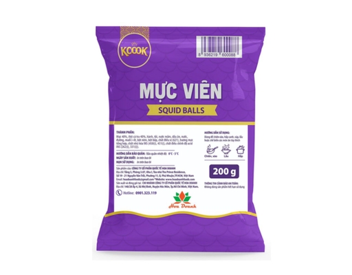 Mực Viên - 200g Hoa Doanh ảnh 1